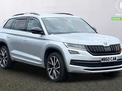 Used Skoda Kodiaq SportLine 179 HP (131 kW) 2018 Grey SUV