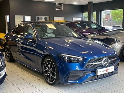 Second-hand Mercedes C300 AMG Line Premium Plus 2024 Albastru Berlinǎ