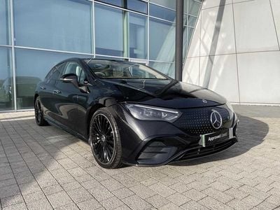 Used Mercedes EQE350 AMG line 214 kW (292 HP) 2024 Black Sedan
