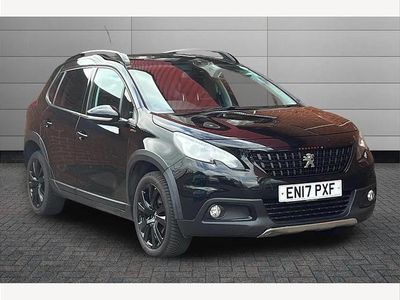 Used Peugeot 2008 GT-line 110 HP (80 kW) 2017 Black SUV