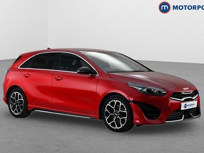 Used Kia Ceed GT-Line 140 HP (102 kW) 2024 Red Hatchback