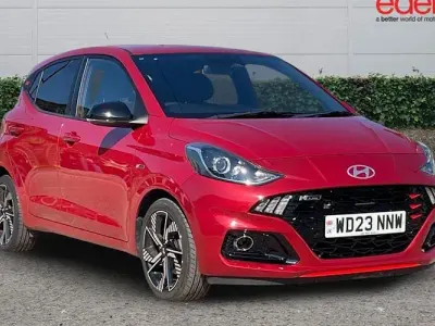 Used Hyundai i10 N Line 101 HP (74 kW) 2023 Red Hatchback