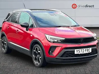 Used Vauxhall Crossland Ultimate 110 HP (80 kW) 2022 Red SUV