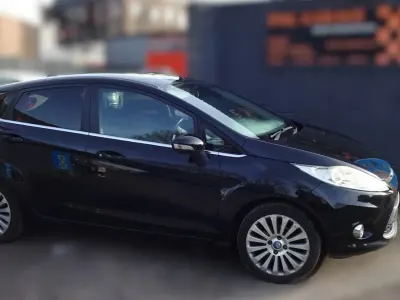Used Ford Fiesta Titanium 96 HP (70 kW) 2009 Black Hatchback