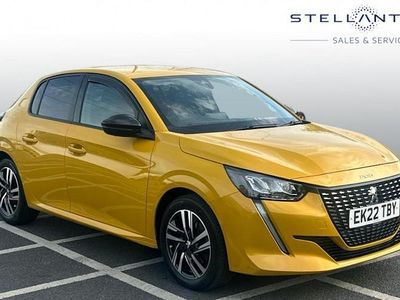 Second-hand Peugeot 208 Allure Premium 102 CP (75 kW) 2022 Galben Hatchback