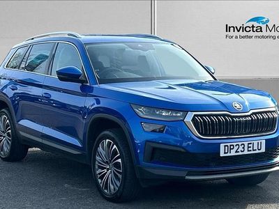 Used Skoda Kodiaq SE L Executive 150 HP (110 kW) 2023 Blue SUV