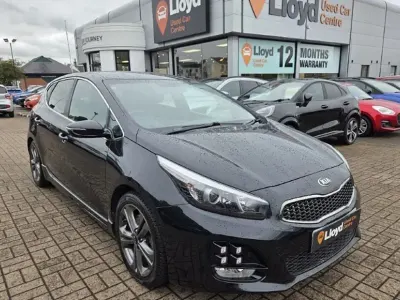 Used Kia Ceed GT-Line 136 HP (100 kW) 2018 Black Hatchback