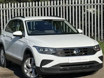 Begagnad VW Tiguan Life 150 HK (110 kW) 2021 Vit SUV