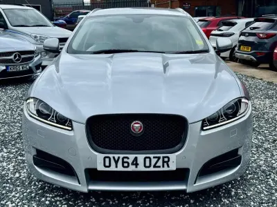 Used Jaguar XF Sportbrake Portfolio 200 HP (147 kW) 2014 Silver Estate
