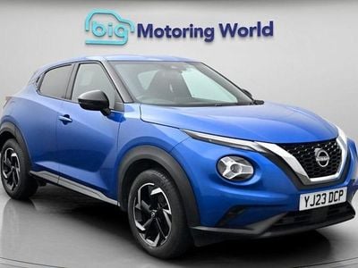 Used Nissan Juke N-Connecta 114 HP (83 kW) 2023 Blue SUV