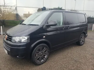 Used VW T5 180 HP (132 kW) 2011 Black Van