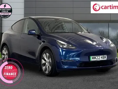 Used Tesla Model Y 282 kW (384 HP) 2022 Blue SUV