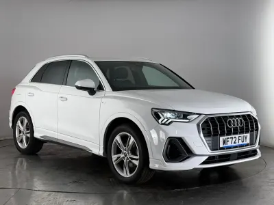 Usado Audi Q3 S-Line 150 CV (110 kW) 2022 Blanco SUV