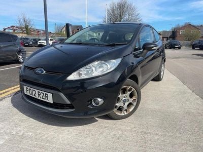 Used Ford Fiesta Zetec 2012 Black Hatchback