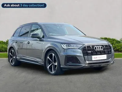 Used Audi Q7 Black Edition 228 HP (167 kW) 2019 Grey SUV