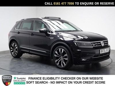 Used VW Tiguan R-line 150 HP (110 kW) 2020 Black SUV