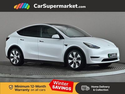 White Used 2022 Tesla Model Y Long Range AWD SUV | £25,797 (Fair price)