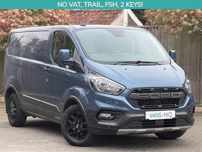 Used Ford Transit Custom 130 HP (95 kW) 2021 Blue Van