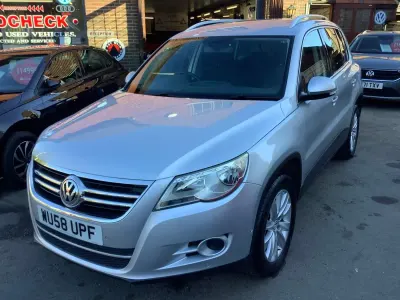 Begagnad VW Tiguan SE 2008 Silver SUV