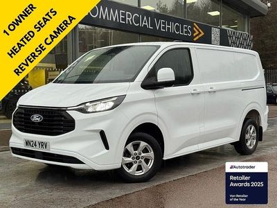 Used Ford Transit Custom Limited 136 HP (100 kW) 2024 White Van