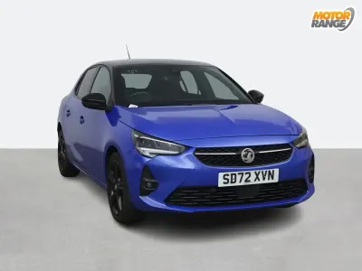 Used Vauxhall Corsa GS Line 100 HP (73 kW) 2022 Blue Hatchback