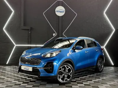 Used Kia Sportage GT-Line 134 HP (98 kW) 2019 Blue SUV