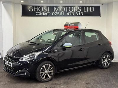 Usado Peugeot 208 2016 Preto Citadino