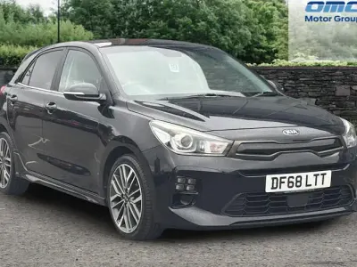 Used Kia Rio GT-Line S 120 HP (88 kW) 2018 Black Hatchback