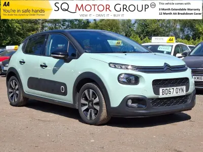 Used Citroën C3 Flair 82 HP (60 kW) 2017 Green Hatchback
