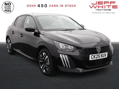 Used Peugeot 208 Allure 2025 Black Hatchback