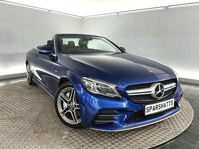 Used Mercedes C43 AMG Premium 2021 Blue Cabriolet