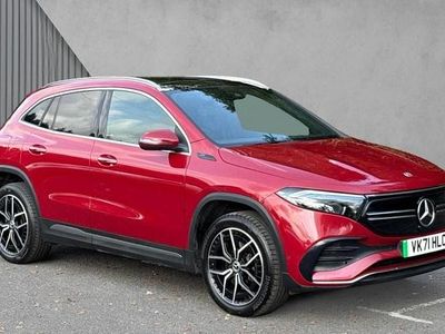 Red Used 2021 Mercedes EQA300 AMG Line Premium SUV | £22,625 (Fair price)