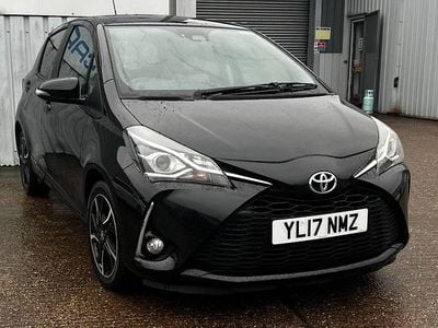 Used Toyota Yaris Design 2017 Black Hatchback