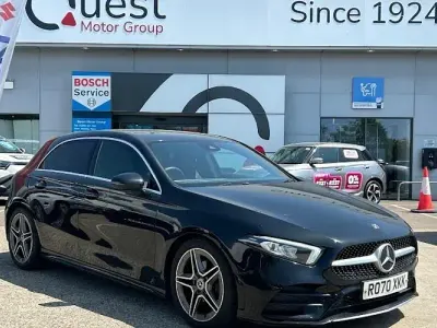 Używany Mercedes A200 Executive 163 KM (119 kW) 2020 Czarny Hatchback