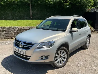Used VW Tiguan SE 140 HP (102 kW) 2008 Silver SUV
