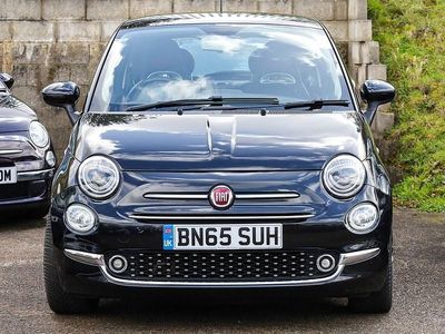 Used Fiat 500 Lounge 105 HP (77 kW) 2015 Black Hatchback