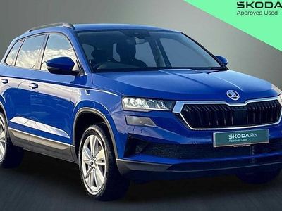 Blue Used 2024 Skoda Karoq SE Drive SUV | £20,636 (Fair price)