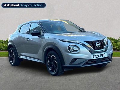 Silver Used 2024 Nissan Juke N-Connecta SUV | £16,499 (Fair price)
