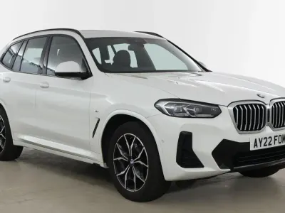 Used BMW X3 M Sport 187 HP (137 kW) 2022 White SUV