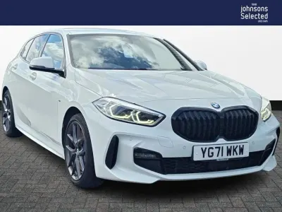 Used BMW 118 M Sport 147 HP (108 kW) 2021 White Hatchback