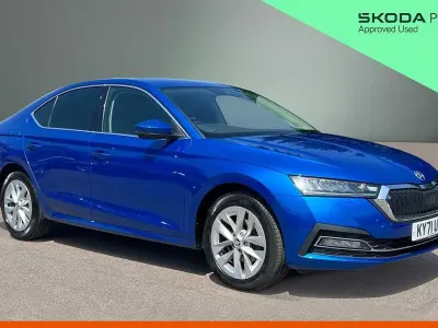 Used Skoda Octavia SE L 150 HP (110 kW) 2021 Blue Hatchback