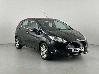 Used Ford Fiesta Zetec 2017 Black Hatchback