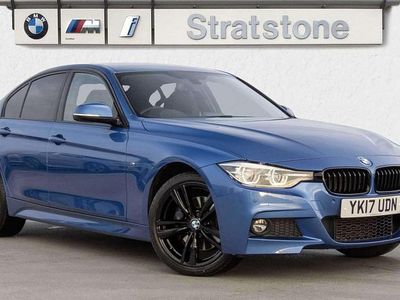 Blue Used 2017 BMW 320 M Sport | £17,491 (Fair price)