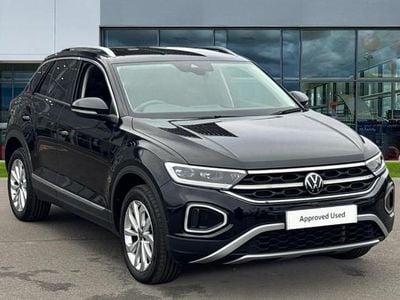 Used VW T-Roc Style 150 HP (110 kW) 2023 Deep black SUV