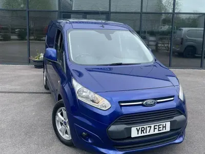 Begagnad Ford Transit Connect Limited 120 HK (88 kW) 2017 Blå Minibuss