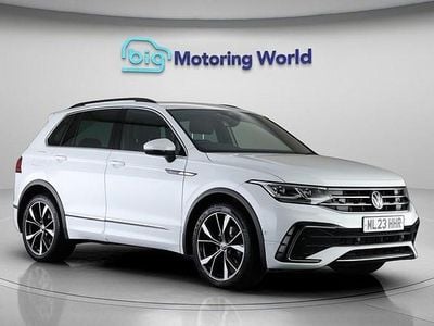 Used VW Tiguan R-line 150 HP (110 kW) 2023 White SUV