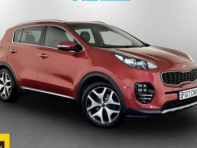 Red Used 2017 Kia Sportage GT-Line SUV | £10,795 (Fair price)