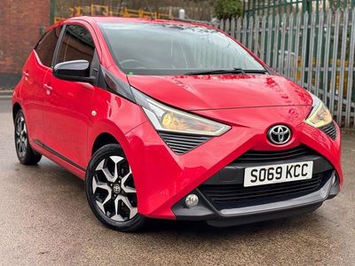 Used Toyota Aygo Trend 71 HP (52 kW) 2019 Red Hatchback