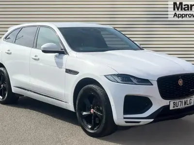 Używany Jaguar F-Pace R-Dynamic 204 KM (150 kW) 2021 Biały SUV