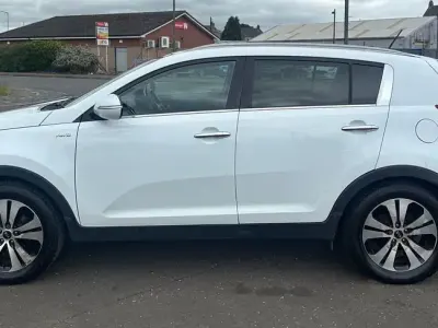 Used Kia Sportage 134 HP (98 kW) 2014 White SUV